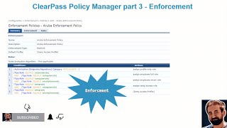 Aruba ClearPass Training Part 3  Enforcement profiles and Policy [upl. by Ybbor]