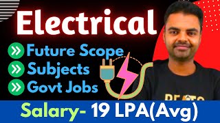 Electrical Engineering Course Details Hindi Scope in India Salary 1st Semester Syllabus btech [upl. by Winnie]