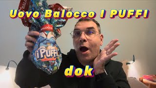 APRIAMO l’UOVO di PASQUA BALOCCO I PUFFI  dok 2024 [upl. by Kathleen]