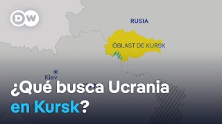 Ucrania prosigue su incursión en territorio ruso [upl. by Jamnis]