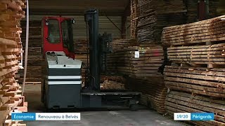 Belvès  Coste Bois réinvestit les locaux de Gascogne Bois [upl. by Nevada]