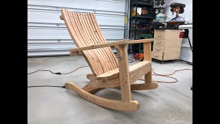 Blog Adirondack Rocking Chair Build Part 1 [upl. by Michaele]