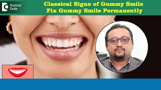 Quick and painless way to Fix Gummy Smile Permanently  Dr Vybhav Deraje  Doctors Circle [upl. by Archie]