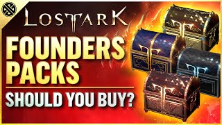 Lost Ark  Should You Buy A Founders Pack  A Complete Guide To All The Gameplay Benefits [upl. by Orgell]