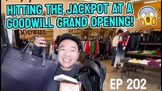 Hitting the Jackpot at a Goodwill Grand Opening Trip to the Thrift Ep 202 [upl. by Airamana]