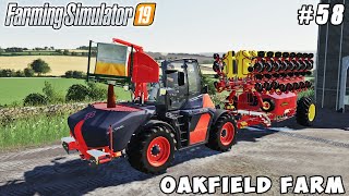 Planting sunflower with advanced SYN TRAC  Farming on Oakfield Farm  Farming simulator 19  ep 58 [upl. by Imoan643]