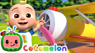 Airplane Song  Kids Learn  Nursery Rhymes  Sing Along [upl. by Mloclam257]