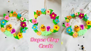 Diy super clay crafts  Clay art  Pinterest inspired  Air Dry Clay Tutorial [upl. by Lletnohs]