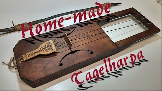 MoritzMagicMusicHomemade Tagelharpa with Maple body and Fir soundboard [upl. by Hardman179]