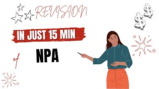 Non Performing Assets NPA  COMPLETE ECONOMY Revision for Prelims 2024 prelims2024 economy [upl. by Melquist]