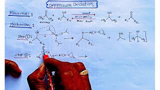 Oppenauer Oxidation Reaction  BSc  Oxidation of secondary alcohol [upl. by Toulon]