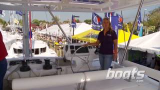 Moorings 5800 Charter Catamaran Sailboat First Look Video [upl. by Karna]