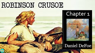 Robinson Crusoe  Ch 1 🎧 Audiobook with Scrolling Text 📖 Ion VideoBook [upl. by Reyem103]