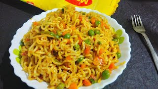 Maggi Masala Recipe Banglaশীতের টাটকা সবজি দিয়ে ম্যাগি রেসিপি QuickampEasy Vegetable Maggi Recipe [upl. by Pittman396]