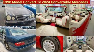 1998 Mercedes Convert To 2024 Convertable Mercedes  Only One In india🔥😱 [upl. by Kamila]