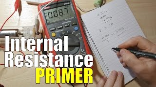 18650 Liion Internal Resistance Explained amp Measured [upl. by Revkah]