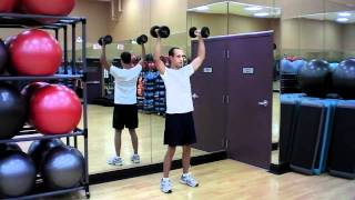 Reverse Overhead Dumbbell Laterals [upl. by Vivi]