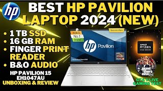 Best HP Pavilion Laptop In 2024  Ryzen 5 HexaCore  1 TB SSD 16 GB RAM  Unboxing amp Review Hindi [upl. by Kirbie]