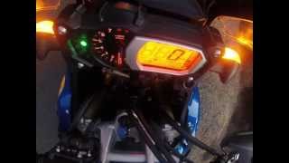 2013 Yamaha Super Tenere 1200 Acceleration 0100 MPH 0160 KMH [upl. by Narmi]