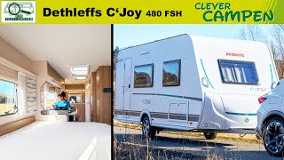 Dethleffs CJoy 480 FSH Perfekter Einsteiger für wenig Geld  Test  Clever Campen [upl. by Armil840]