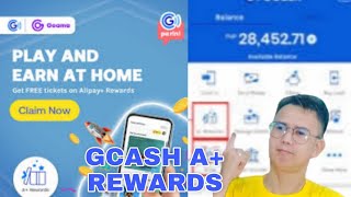 GCASH A REWARDS how to earn online [upl. by Jacy]