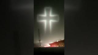 What If You Captured Jesus’ Cross in a Spooky Night vfx shorts [upl. by Ainocal658]