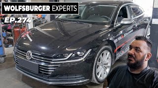 Ep 274 Wolfsburger Experts 02  Volkswagen Arteon szerviz váltóolaj csere  VW Tiguan [upl. by Enilrae570]