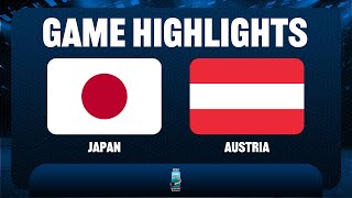 2024 IHF WM20 Division I Group A  Japan vs Austria [upl. by Initirb]