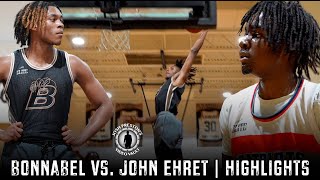 Bonnabel vs John Ehret HIGHLIGHTS  Lucas cousins are BACK Eddie Mcintyre gets buckets 👀🏀 [upl. by Eimma]