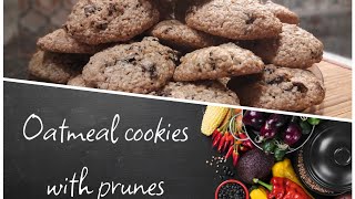 Delicious oatmeal cookies with prunes 🤤 [upl. by Juliane]