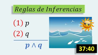 Reglas de Inferencia Lógica  Conjuncion y simplificacion [upl. by Rhea893]