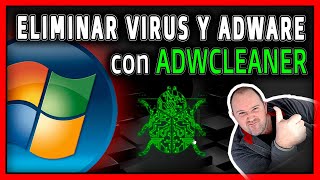 Como Eliminar ADWARES y VIRUS con ADWCLEANER  Windws 10 y 11  2024 ⭐ [upl. by Eustashe]