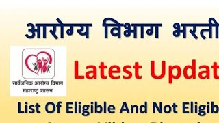 NHM Amravati Bharti 2024 NHM राष्ट्रीय आरोग्य अभियान अमरावती भरती 202National Health Mission [upl. by Niuqaoj64]