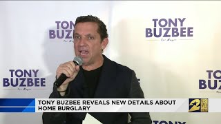 Tony Buzbee reveals new details about home burglary [upl. by Allisurd762]