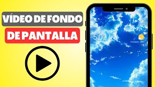 Cómo PONER un VIDEO de FONDO de PANTALLA con MÚSICA ANDROID y iPHONE [upl. by Goodrow]