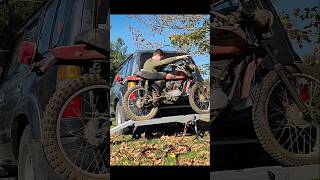 Rescuing This 160 Barn Find Kawasaki 2 Stroke motorcycle enduro kawasaki restoration vintage [upl. by Analos]