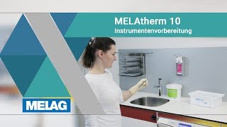 Instrumente für den Thermodesinfektor RDG vorbereiten  MELAtherm 10 Tutorial [upl. by Colet]