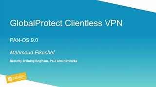 Tutorial GlobalProtect Clientless VPN [upl. by Namialus]