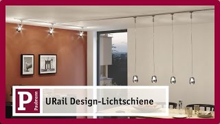 Mit der URailLichtschiene LEDStrahler und Pendel in der ganzen Wohnung verteilen [upl. by Lirret]