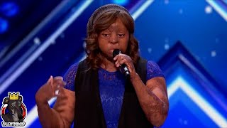 Kechi Full Performance  Americas Got Talent 2017 Auditions Week 3 S12E03 [upl. by Stucker809]