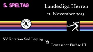 SV Rotation Süd Leipzig 🔥 zurück in der Landesliga 🔥  Leutzscher Füchse 3 [upl. by Jeff]