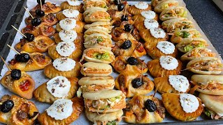 Receta fácil y deliciosa de saladitos para fiestas  aperitivos ramadán [upl. by Ellimahs]