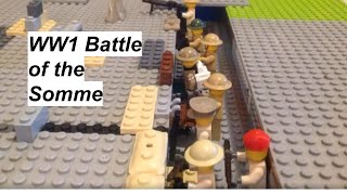 Lego WW1 Battle of the Somme [upl. by Rivi]