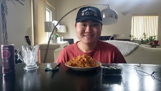 ASMR Mukbang  Kimchi Fried Rice with Seaweed [upl. by Deacon]