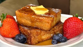 HOW TO MAKE SUPER FLUFFY FRENCH TOAST [upl. by Aurora]