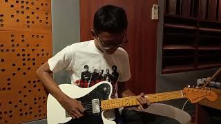 Yuswan Gabba amp The Wheels Recording Guitar with Recky use Squier Telecaster Deluxe Classic 70s [upl. by Ashely870]