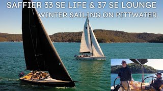 Saffier Yachts 33 Life amp 37 Lounge  Sailing on Sydneys Pittwater [upl. by Narra]