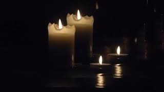 Candle  Burning Candle  Candle meditation  Enjoy the golden glow of these burning lights Part 95 [upl. by Odnanreh]