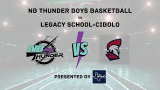 NB Thunder v Legacy SchoolCibolo BBK 12U [upl. by Eilliw]