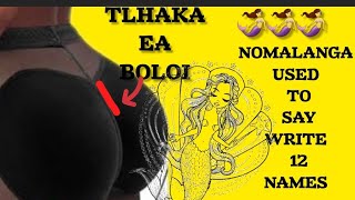 TLHAKA EA BOLOI KHOTSO SETHUNTSA AND NOMALANGA 🧜‍♀️ [upl. by Ayeka]